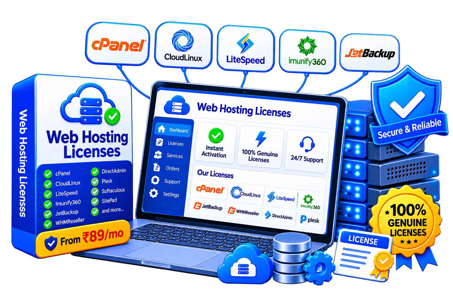 Web Hosting Licenses