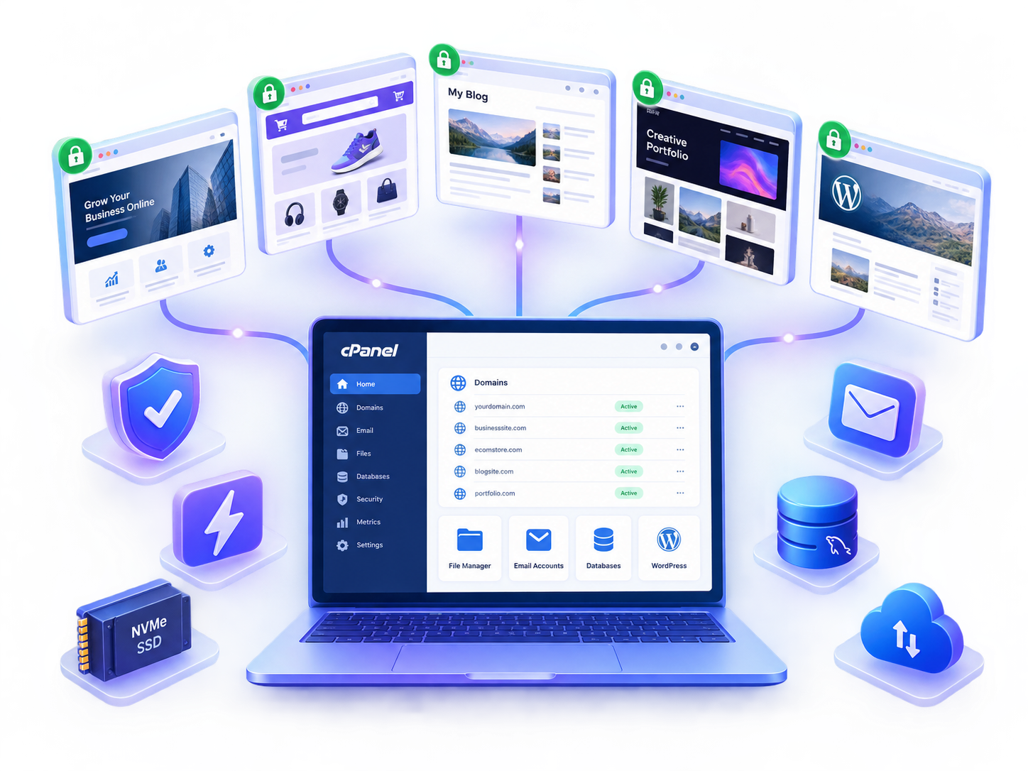 Multi Domain cPanel Hosting India