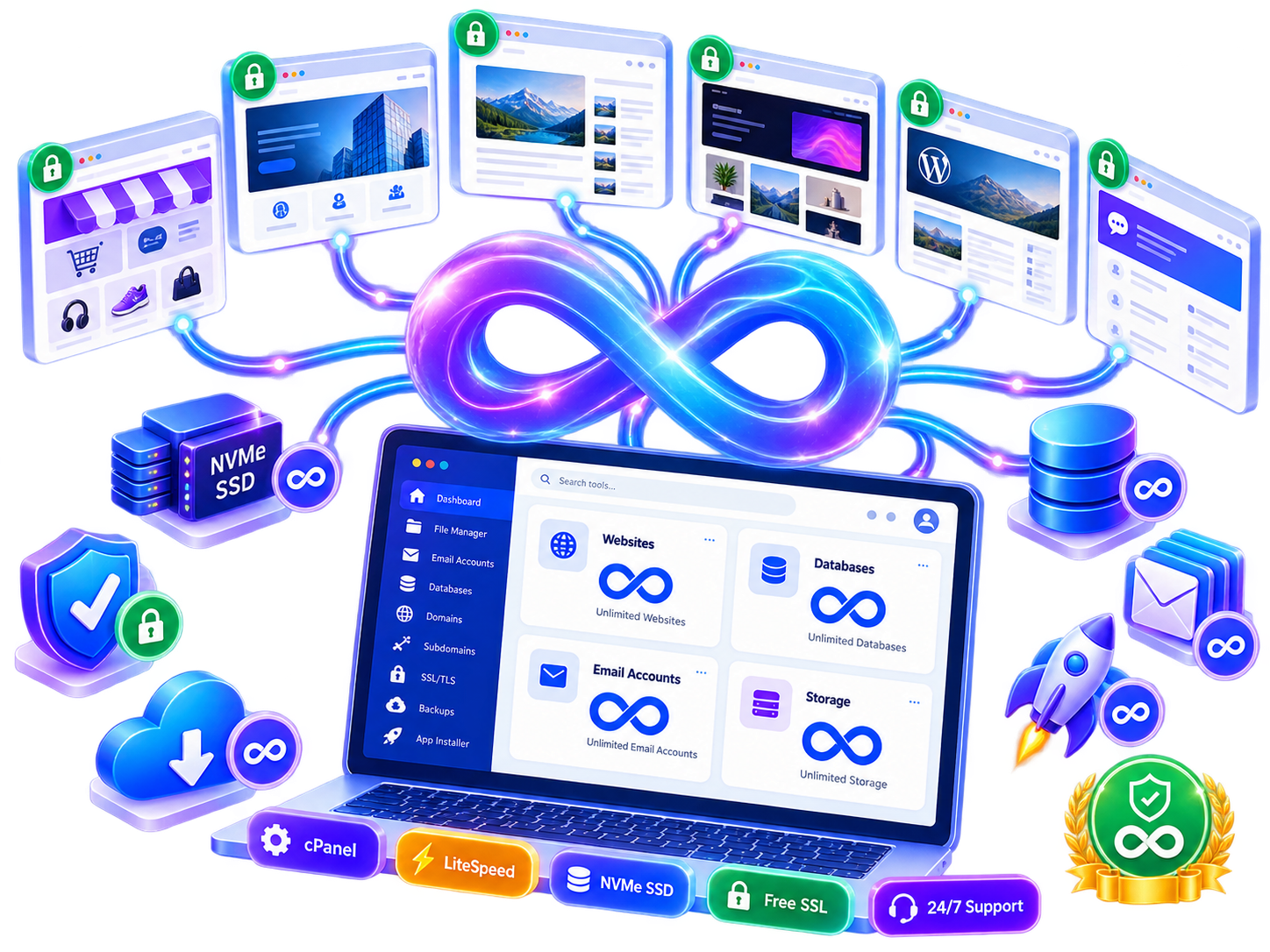 Unlimited cPanel Hosting India