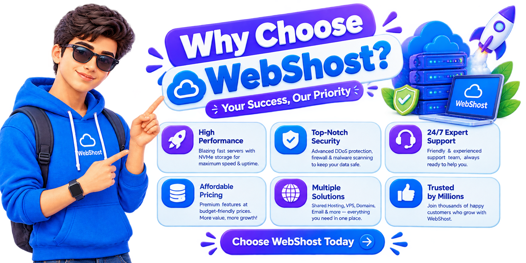Why Choose WebShost